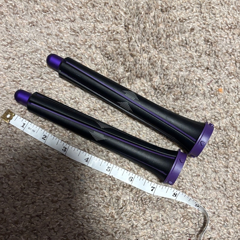 Dyson Hair Styling Attachments - Black and Purple